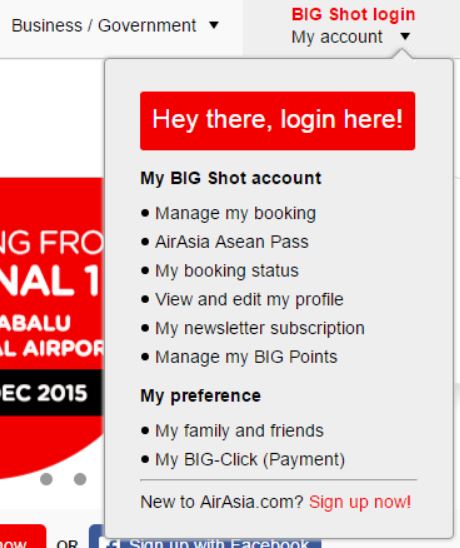 airasia manage my booking baggage allowance